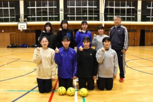 県立麻生高校女子ハンド4年ぶり全国 ライバル対決を制して(茨城・行方市)