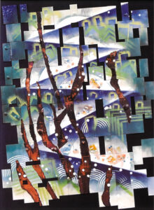 班目さんの作品「心思ひ」 常陽史料館(茨城・水戸市)