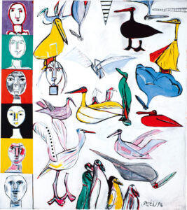 独特画風の猪熊弦一郎 展  １５日から県近代美術館で（茨城・水戸市）