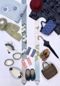 初夏彩る和のアイテム  日立「きもの舘 志お屋」（茨城・日立市）