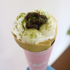 約20種のクレープ販売 「はぴはぴクレープ」(茨城・城里町)