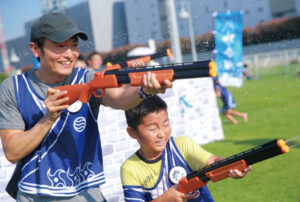 水鉄砲合戦 参加者募集　８月１１・１２日に波崎海水浴場で（茨城・神栖市）