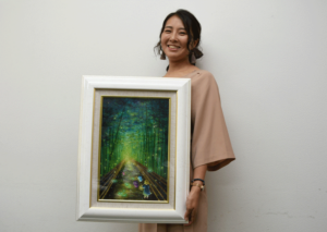 ユキネコと共に、茨城発、世界の旅 京成百貨店できょうから寺門由紀さん(常陸大宮)絵画展(茨城・水戸市)