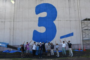 絵を描いて“ありがとう”告げる　茨城町中央公民館（茨城・茨城町）