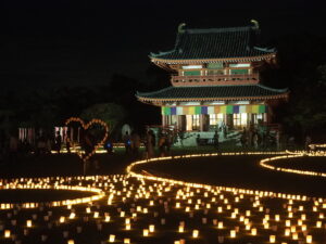 １１・１２日に潮音寺で万灯会（茨城・潮来市）