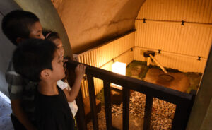 再び響き始めた水琴窟 大野潮騒はまなす公園(茨城・鹿嶋市)