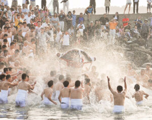 みなと八朔 みこし担ぎ手募集 まつりは26・27日に那珂湊地区で(茨城・ひたちなか市)