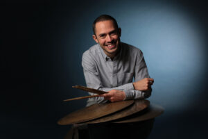 ドラマー、トーマ・ドゥロールライブ　「ガールトーク」（茨城・水戸市）