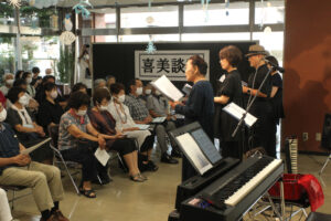 ジャズと朗読を図書館で 市民ボランティアが企画(茨城・日立市)