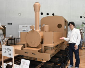 村を走った「村松軌道」展　歴史と未来の交流館（茨城・東海村）