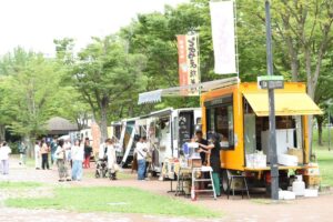 秋の千波湖畔で食と文化など満喫 9月9・10日に千波湖川床クラフトマーケット2023(茨城・水戸市)