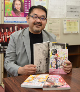 地元で歩む漫画道　全国発売する漫画の原作者・笠間さん（茨城・鉾田市）