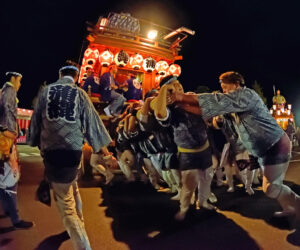 注目は、山車の「のの字回し」 大麻神社例大祭(茨城・行方市)