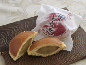 サツマイモのどら焼き 御菓子司吉田屋(茨城・行方市)