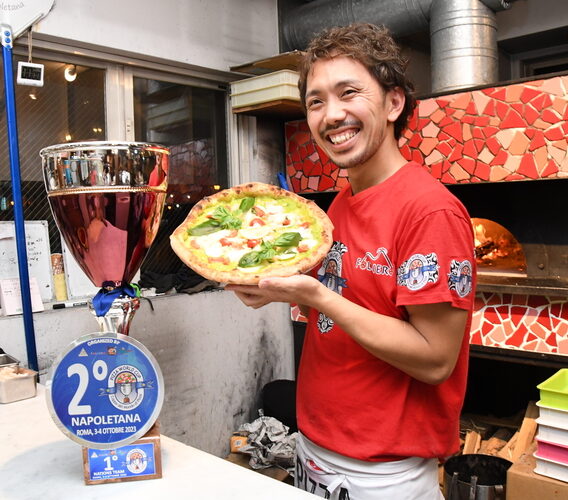 ピザのW杯で優勝　イタリアンガレージのシェフ、村田さん（茨城・潮来市）