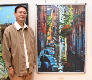 大けがを経てPCで作画を継続　平松さん（茨城・水戸市）