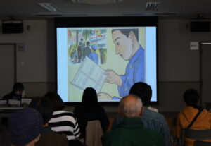 親子４０人が平和を学ぶ　国策紙芝居の上演も（茨城・水戸市）