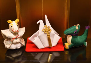 迎春用に「香飾り」を　「香・線香の文壽」（茨城・日立市）