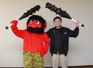 お父さん鬼　今年も大暴れ!?　行方市商工会青年部（茨城・行方市）