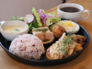 季節野菜のワンプレート　café ゆるり（茨城・ひたちなか市）