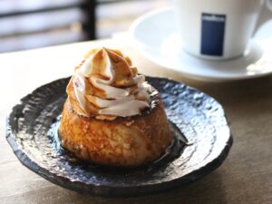 昔ながらのプリン カフェ ウッディ(茨城・日立市)