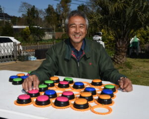 音で楽しむ神経衰弱　視覚障害者向けに元ミュージシャンが考案（茨城・鉾田市）