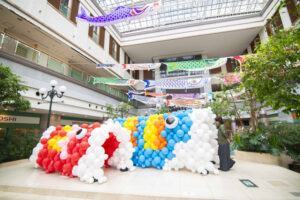 ホテル各所にこいのぼり　鹿島セントラルホテルで5月6日まで（茨城・神栖市）