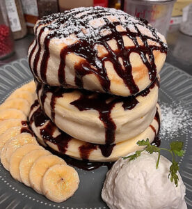 昼はパンケーキ、夜は創作料理 「カフェプラント」(茨城・神栖市)