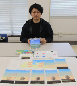 「お絵かき体験会」 画家の亀井さんが6月に開催(茨城・水戸市)