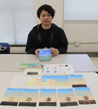 「お絵かき体験会」　画家の亀井さんが６月に開催（茨城・水戸市）