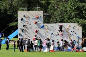 ８・９日「スポーツ&フードフェス」　宍戸ヒルズカントリークラブ　３人制バスケ、ボルダリングなど体験会～ゴルフツアー見学も（茨城・笠間市）