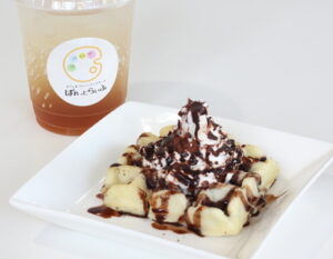 米粉１００%のワッフル　ぱれっとらいふ（茨城・鉾田市）