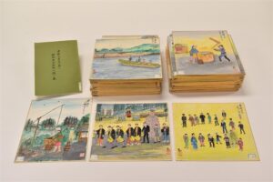 企画展「記憶画に描かれた常陸大宮の暮らし」 市歴史民俗資料館で8日から(茨城・常陸大宮市)