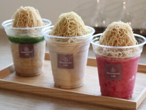 冷たいモンブラン カサマロンカフェ(茨城・笠間市)