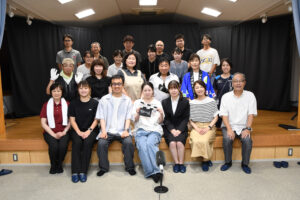 なめがたエリアテレビの朗読ドラマ収録 市民俳優が熱演 11月放送予定(茨城・行方市)