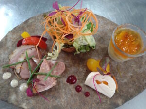 特製秋のぜいたく4種盛りランチ フレンチ「ブーション」(茨城・水戸市)