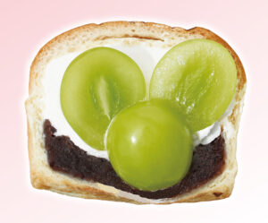 「プレミアムあんぱん」にシャインマスカット 全日食金砂郷久米店(茨城・常陸太田市)