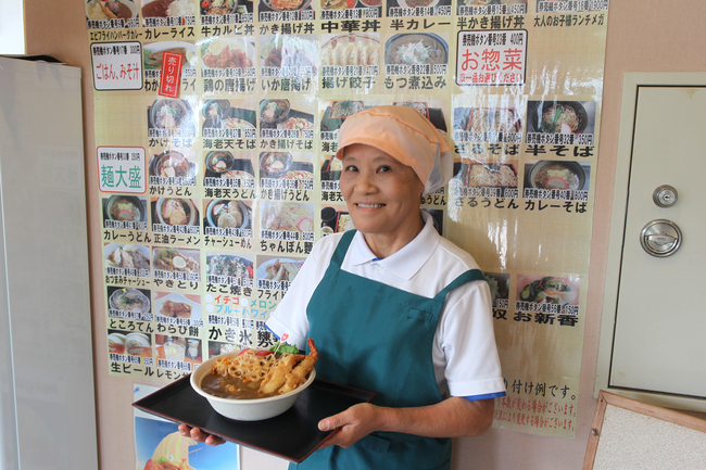 欲張りな新メニュー　白帆の湯の食堂で（茨城・行方市）