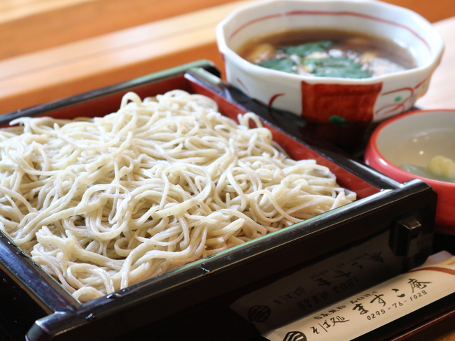 粉、天然水にこだわる　そば処 ますこ庵（茨城・大子町）