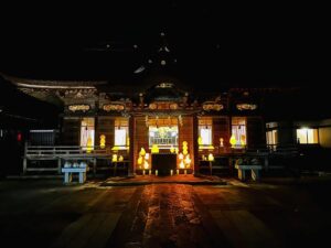 大洗磯前神社をライトアップ 5・6日にイベント「うみまち照らす」(茨城・大洗町)