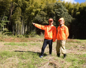 松岡城跡 整備進行中 ボランティアが活躍(茨城・高萩市)