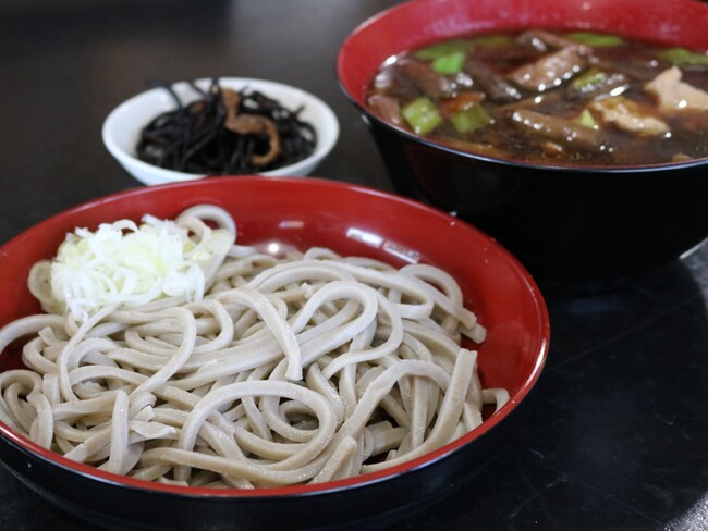 看板はけんちんそば　登喜和家ときわや（茨城・常陸太田市）