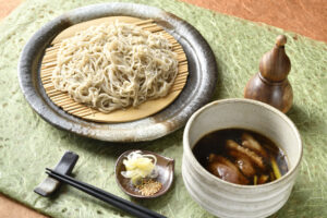おすすめ「つけ鴨ざる」「手打ち蕎麦・花みずき」(茨城・日立市)