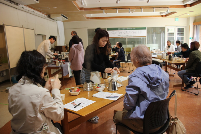 公民館でコーヒー教室　市教育委員会 中央公民館が主催（茨城・鹿嶋市）