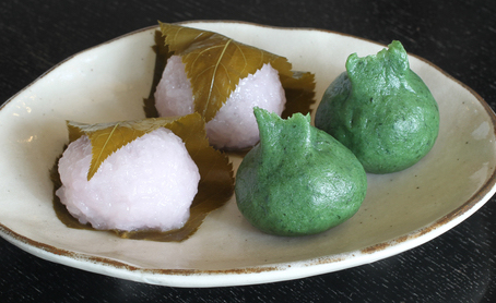 さくら餅と草餅の“季節”　「京風和菓子 五條」（茨城・水戸市）