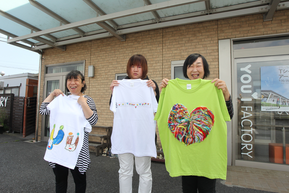 Tシャツアート展 「ユーアイファクトリー」(茨城・水戸市)