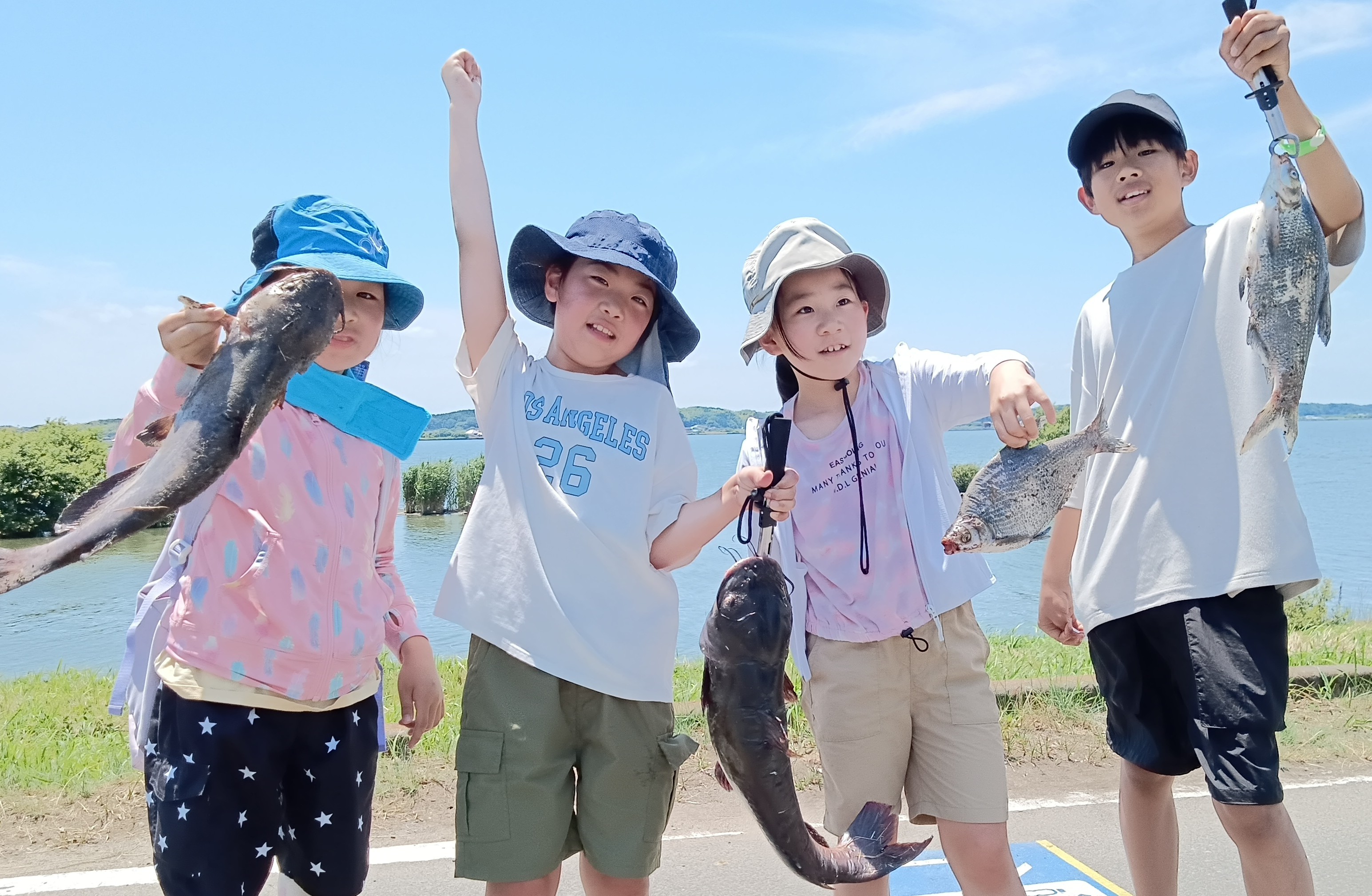 釣った魚と特産品を交換　県が外来魚の有効活用目指してイベント開催（茨城県・霞ヶ浦と北浦）