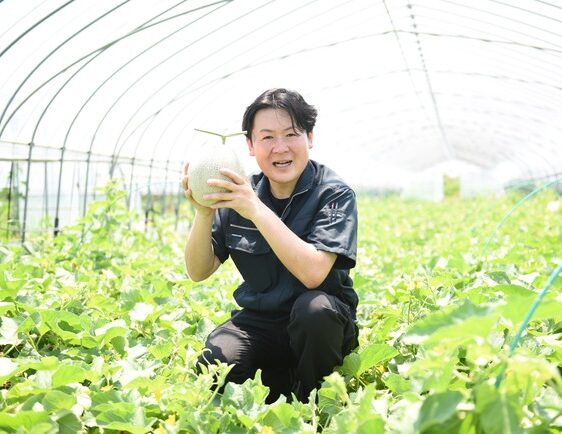 メロン日本一の産地に最盛期　深作農園ほか（茨城・鉾田市）