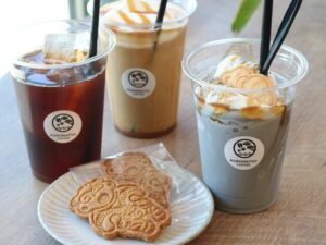 おすすめ「黒松シェイク」　KUROMATSU COFFEEクロマツコーヒー（茨城・東海村）
