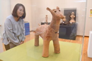 はにわの魅力伝える展示 「常陽史料館」(茨城・水戸市)